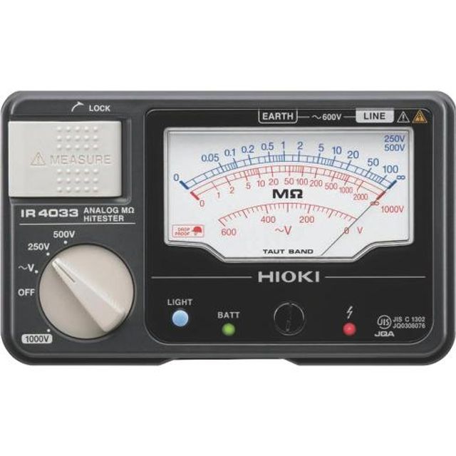 IR4033-10 히오끼절연저항계(아날로그) 1EA IR4033-