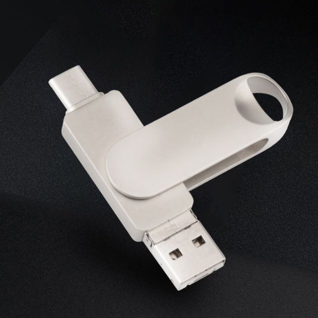 외장메모리 젠더 USB+TypeC+8-Pin 32GB