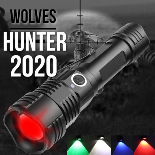 4가지빔 UV적외선 울브스 HUNTER 2020 LED랜턴 (본품)