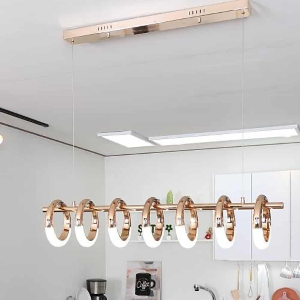 LED 팬던트 55W 주백색 천장조명 카페조명