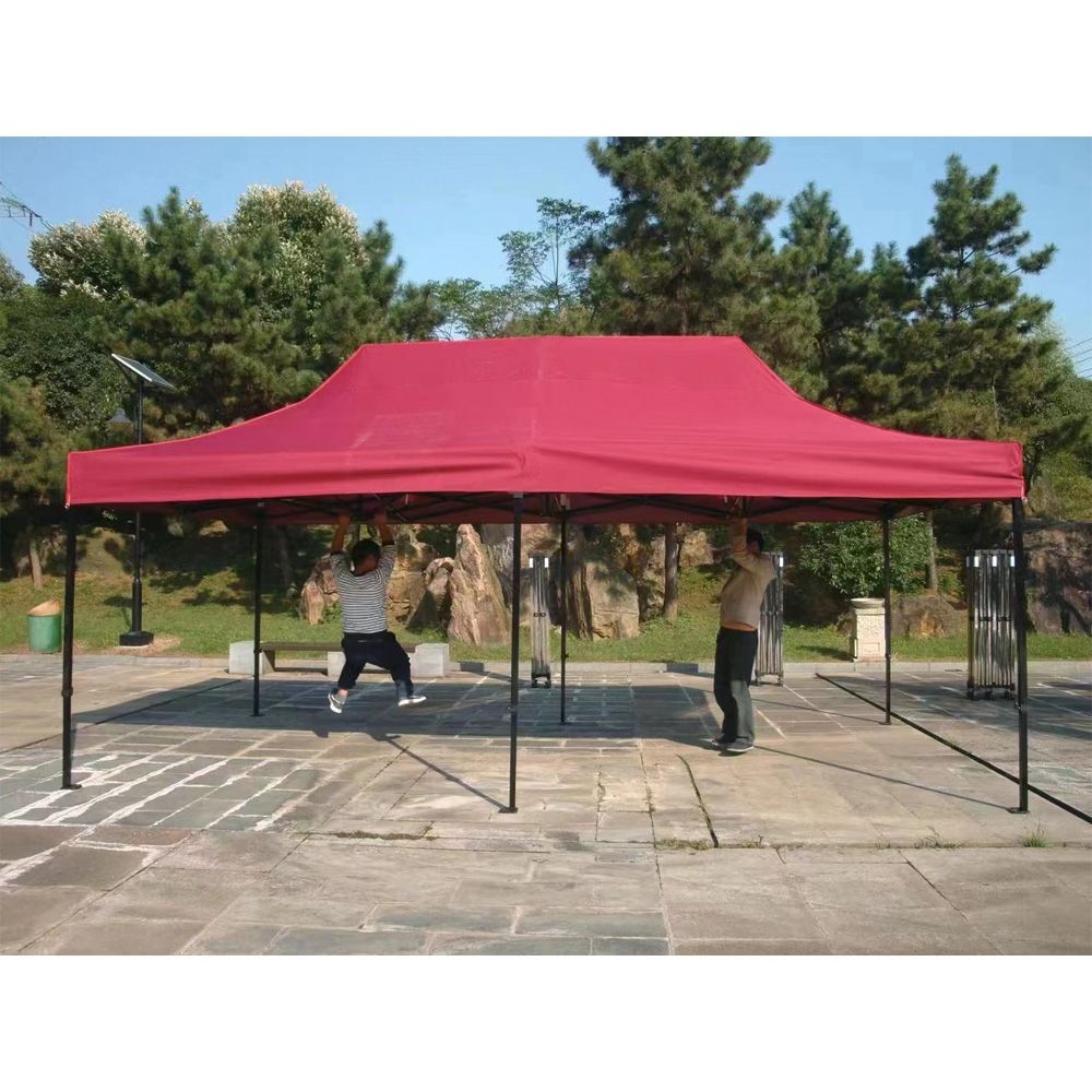 레드 천막 행사용 캐노피 400x800cm 접이식