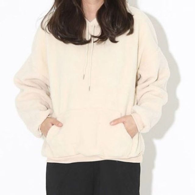 후드티 양털후드티셔츠 여자 티셔츠 3색 후드티