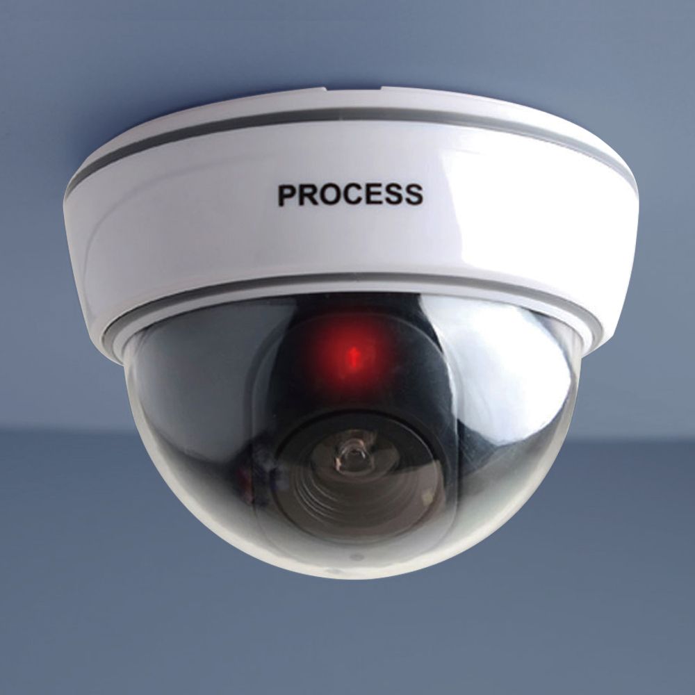 돔형 모형CCTV 점멸LED 방범용 가짜CCTV 건전지형