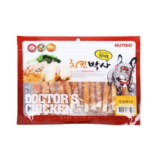 치킨박사 300gX5봉 안심대구포 일상 강아지간식 애견