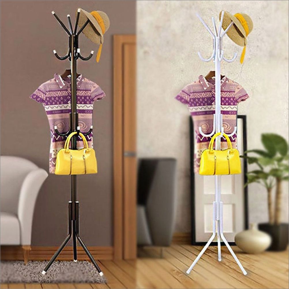 스탠드 옷걸이 3단옷걸이 옷걸이행거 이동식행거 수납행거
