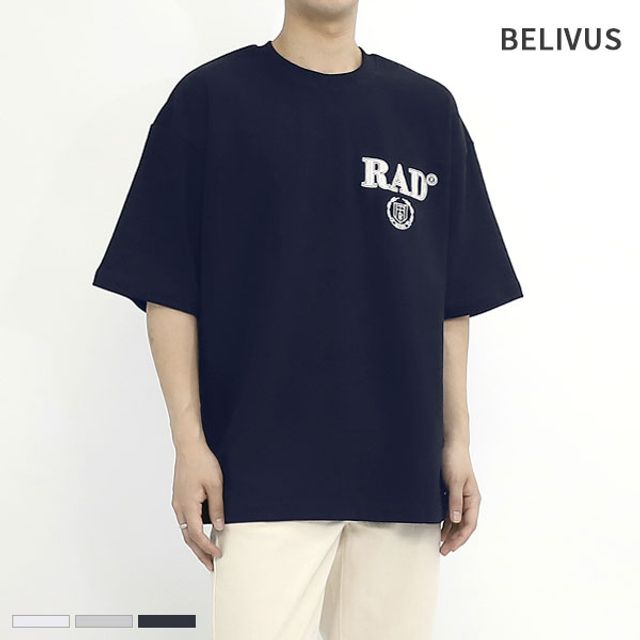 빌리버스 남자 반팔티 BNE031 여름 라운드 티셔츠