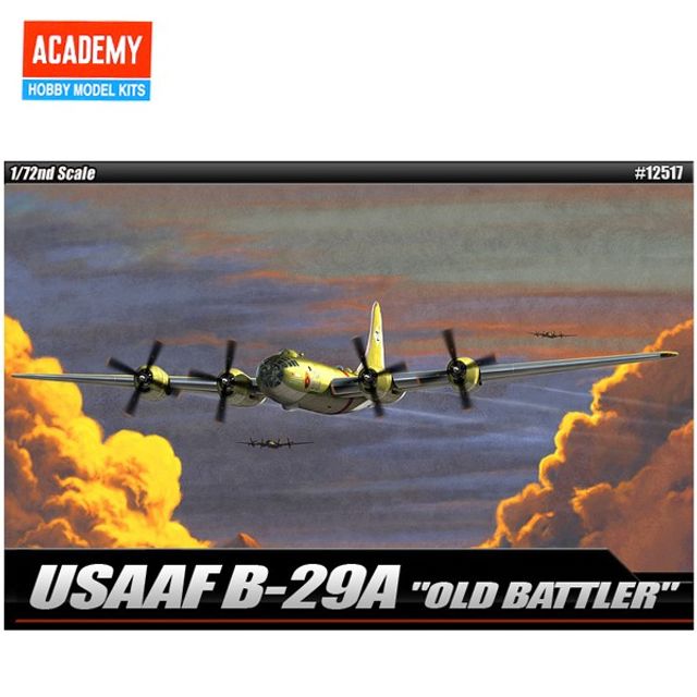 아카데미 1대72 미육군항공대 B-29A 올드 배틀러 (125