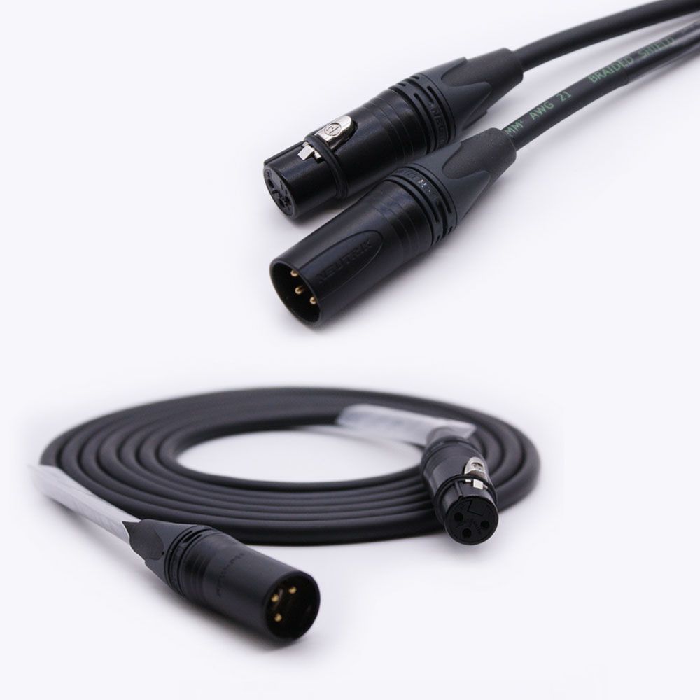 음향 XLR-XLR 3m OOmt235 오디오케이블 공연 BK