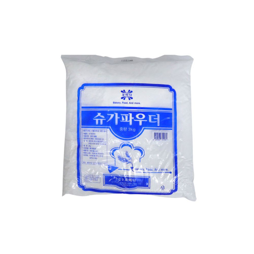 디저트의 풍미를 더해주는 꼬미다 슈가 파우더 3kg