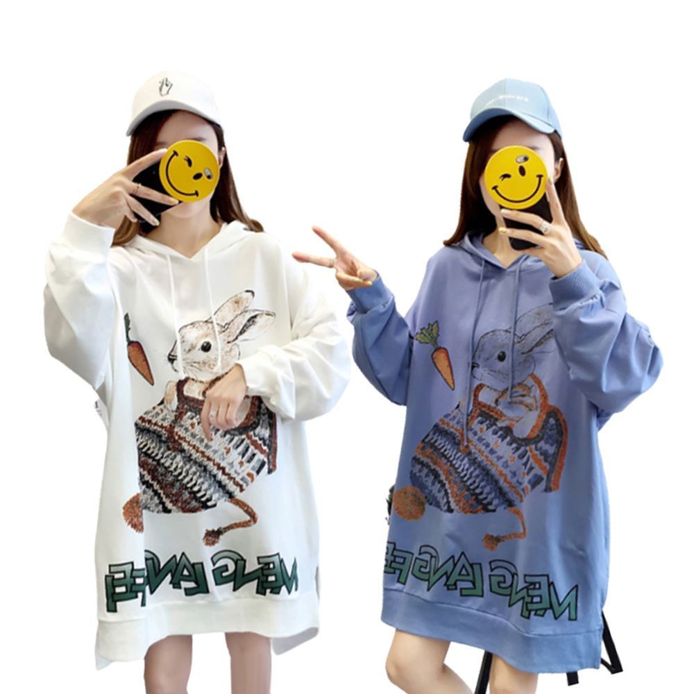 마크 에이치플러스몰 연블루 RD 기타 후드 티
