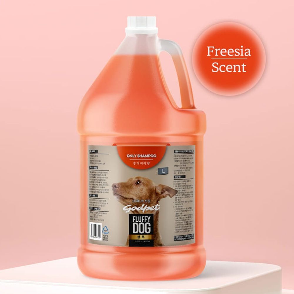 대용량 강아지 전연령 보습 세정 피모건강 샴푸 4L