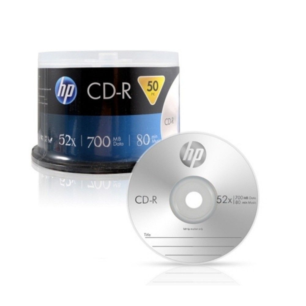 HP Printable 프린터블 CDJSR 52X 50P벌크 700MB JS 8