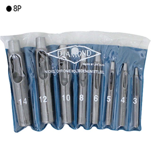 진흥 환펀치세트 8pcs(3~14mm)