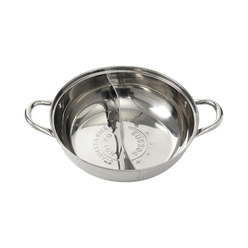 스텐 반반 냄비 (28cm) JT36