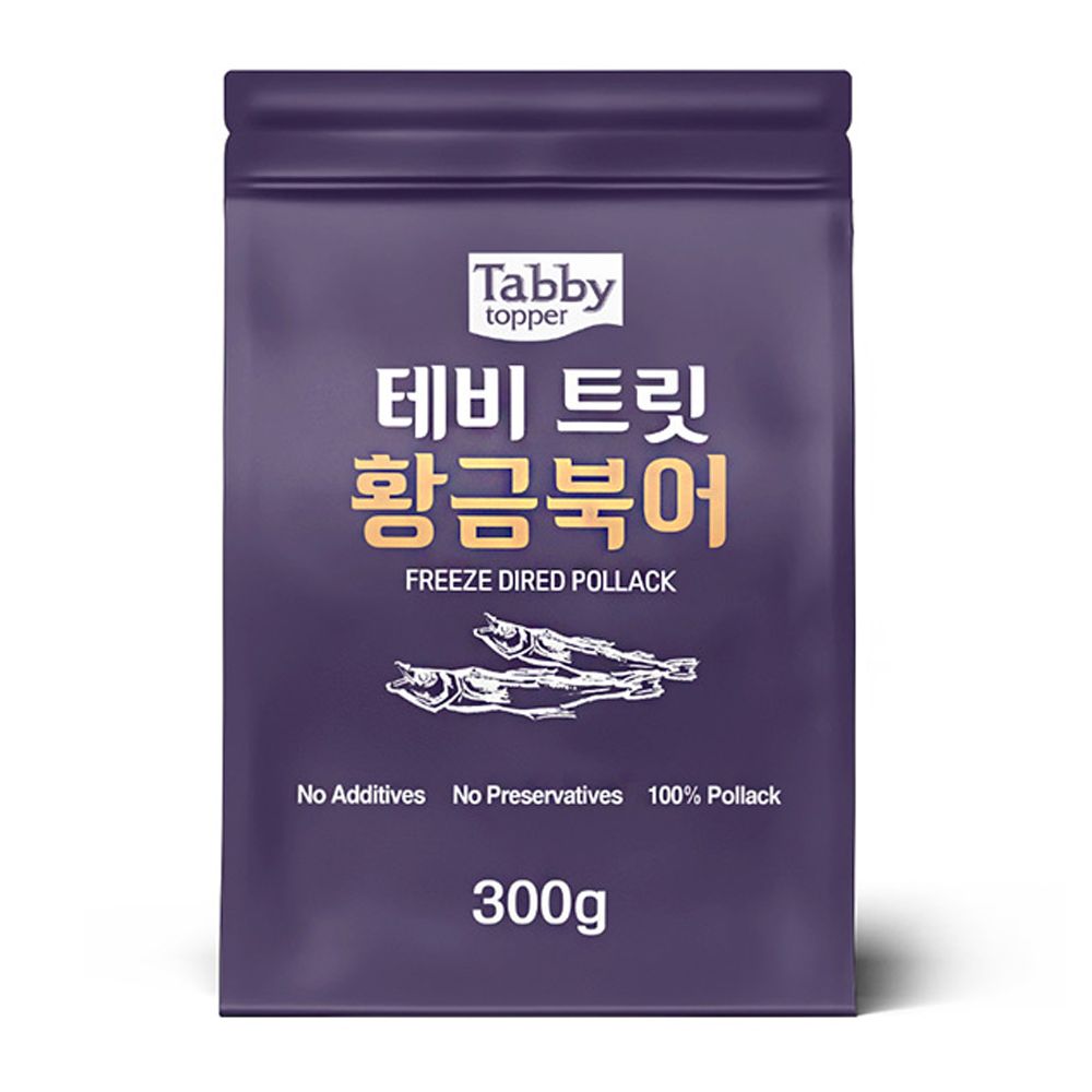 생활팡팡 강아지 간식 트릿 황금북어 300g