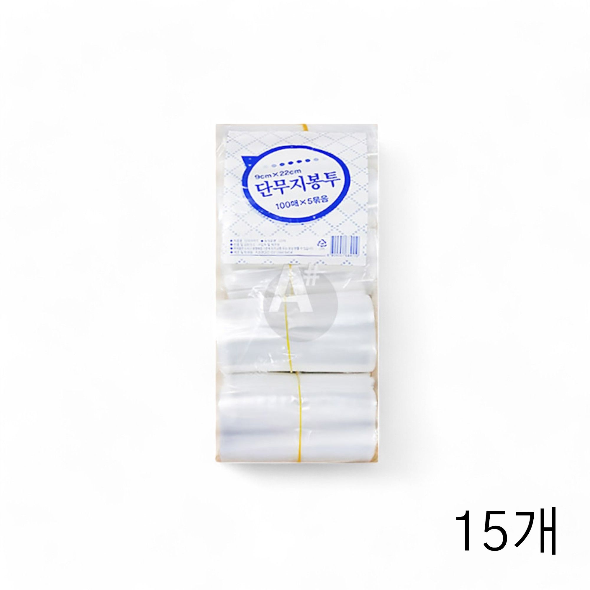 단무지 봉투 (100매x5입) X 15개 분식집 단무지비닐