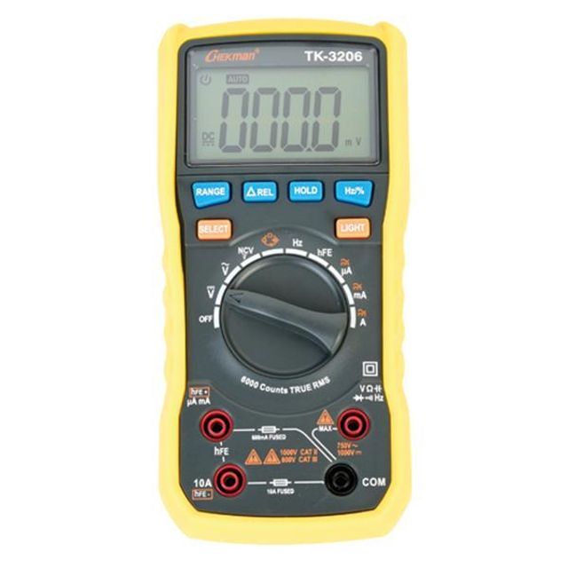 74168 디지털 테스터 TK-3206 AC750/DC1 000