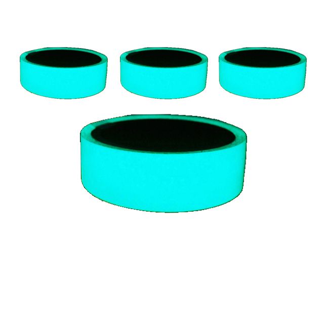 다양한 장소에서 사용하는 3cm x 3m 야광테이프 X 4롤