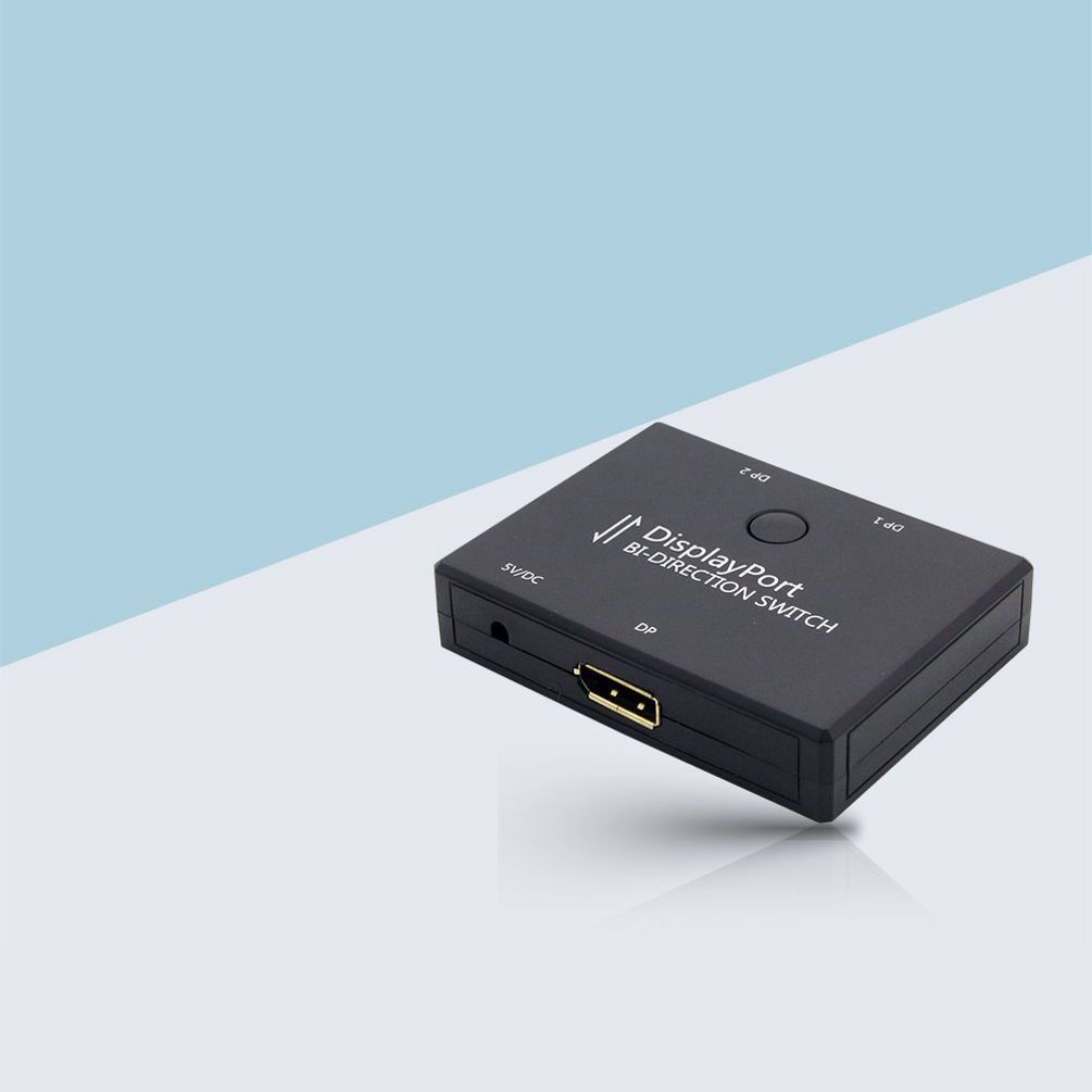 Coms 디스플레이 포트 선택기 양방향 USB 동시 영상