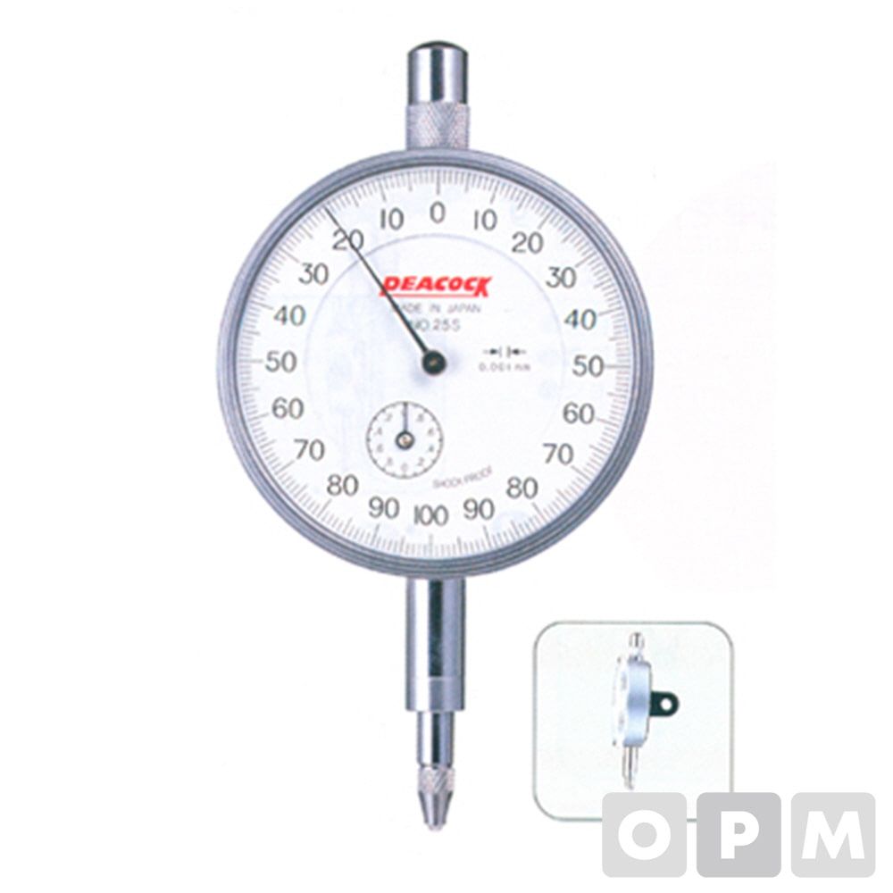 피코크다이얼게이지 2mmx0.001/D55.7mm 1EA