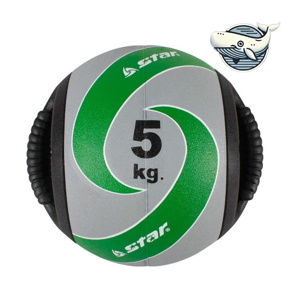 효과적인 홈트레이닝 메디슨볼 듀얼핸들 5kg