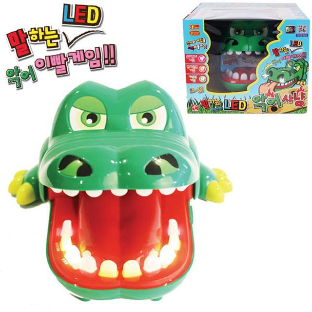 피노키오 말하는 LED 악어사냥 룰렛게임