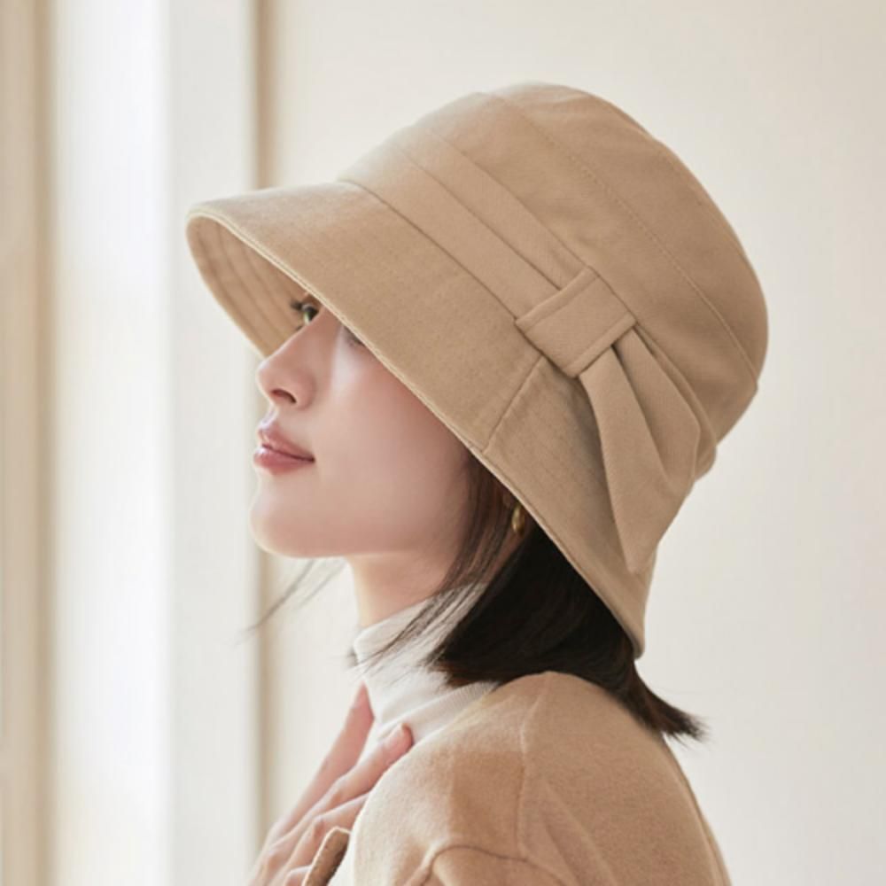 버킷햇 모자 여성 벙거지 중년 고급 데일리