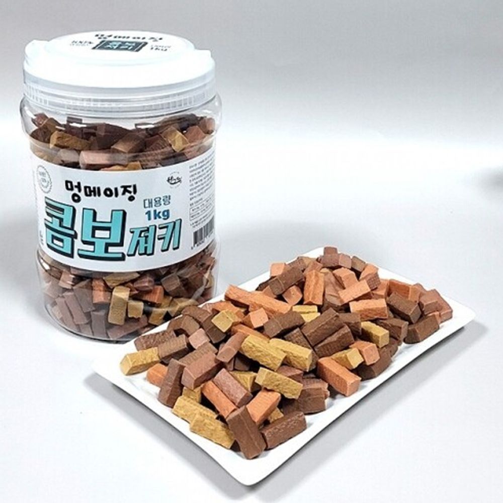 강아지 1kg 멍메이징 데일리 콤보져키 반려견 추천 간