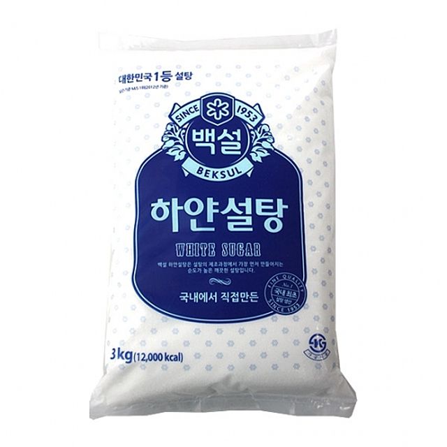 백설하얀설탕3kg