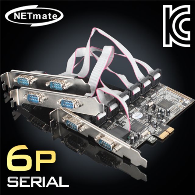 강원전자 넷메이트 6포트 PCI Express 시리얼카드(M