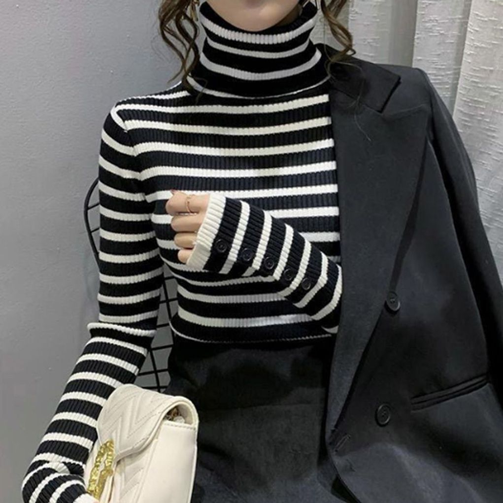 여성목폴라티 여자목폴라 여성폴라티셔츠 여자목티
