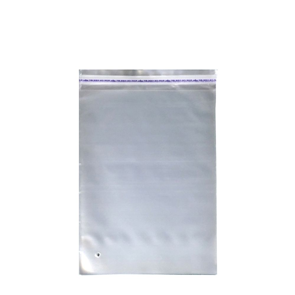 투명 PP 봉투 비닐봉투 20X30cm 접착면 4cm 200매