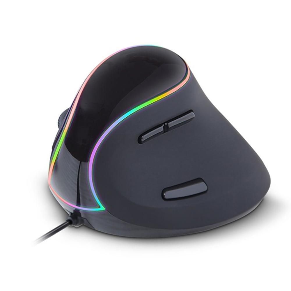 유선 광마우스 IPLEX VM-750 RGB 버티컬
