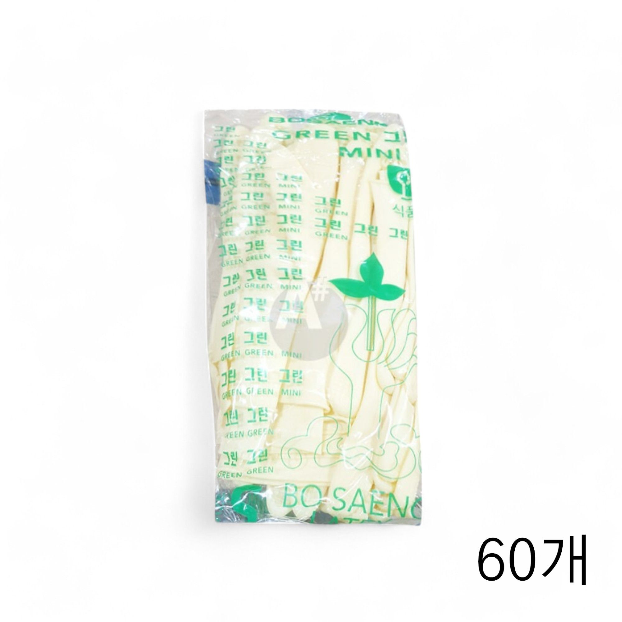 보생 미니 아이보리 고무장갑 10입 X60개 설거지장갑