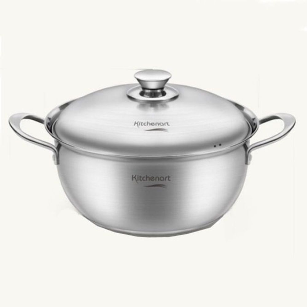 키친아트 인덕션 곰솥 냄비 찜기 찜냄비 들통 26cm