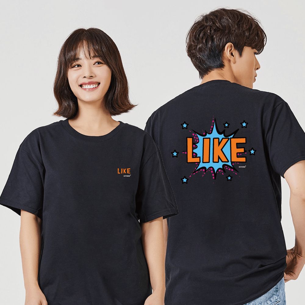 키밍 LIKE 남성셔츠 핏좋은반팔 남매시밀러룩