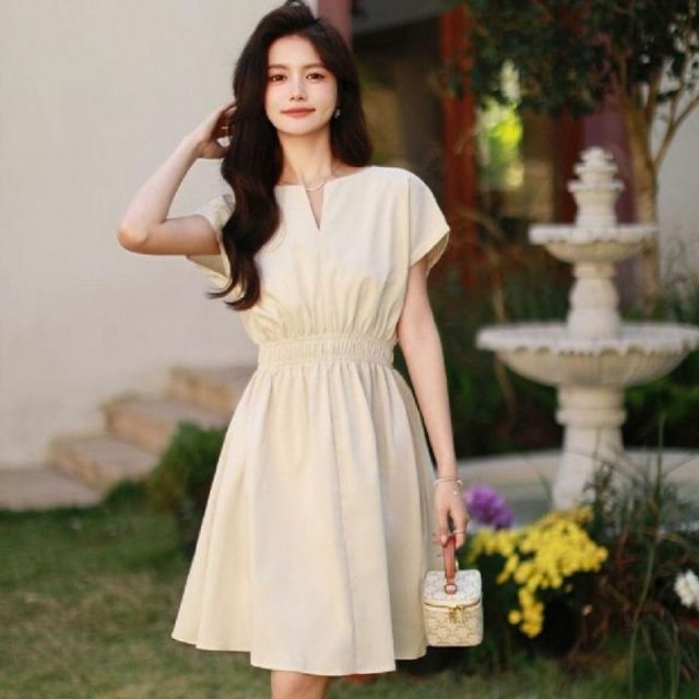 민소매 원피스 허리밴딩 기본 LL 데이 D151 데일리 원