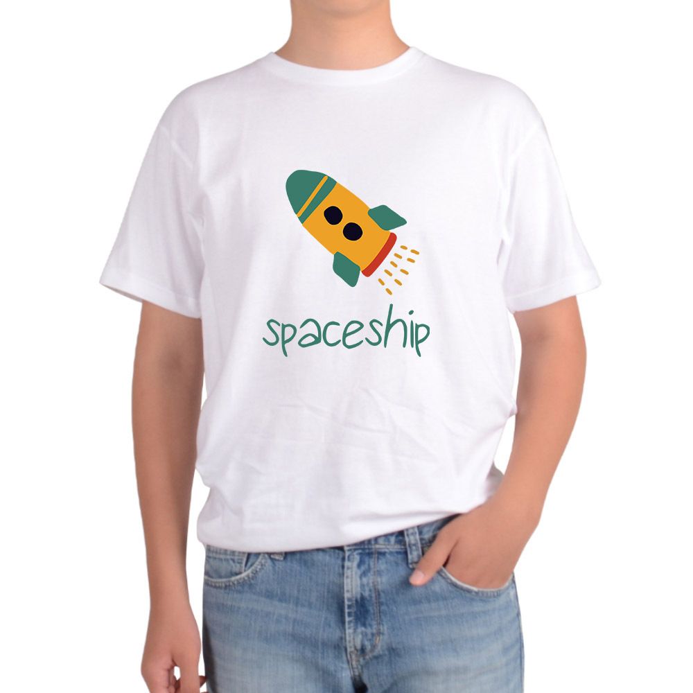 기능성반팔 우주선 우주 SPACESHIP 우주여행 달나라