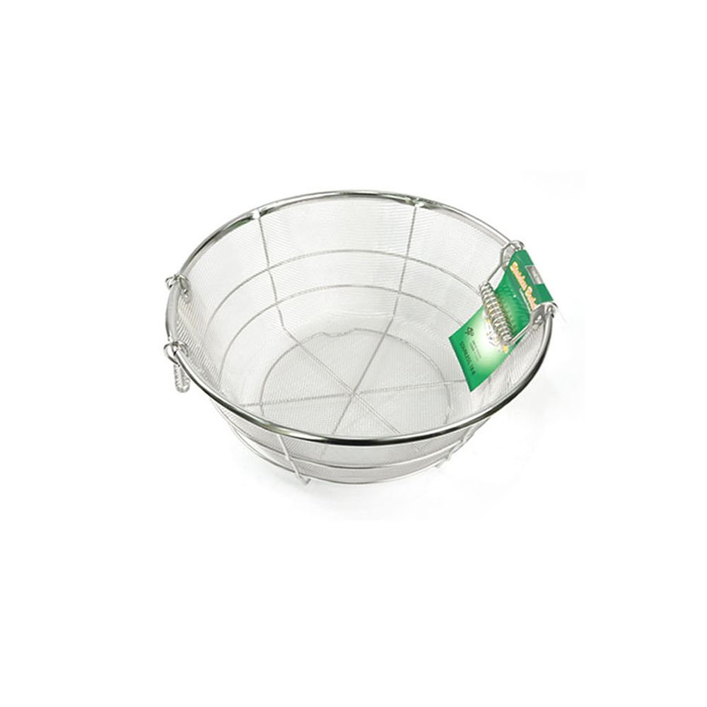 스텐 원형 소쿠리 후레임망 2단 47cm