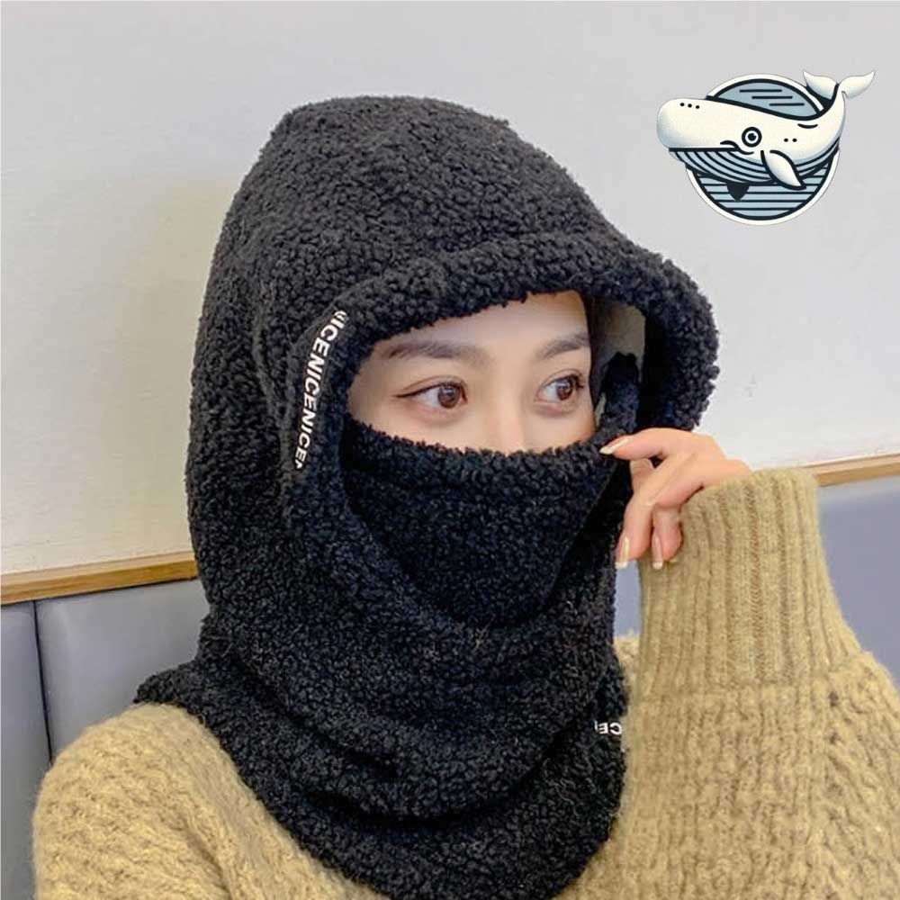 겨울 방한 후드 마스크 귀 덮개 넥워머 겸용