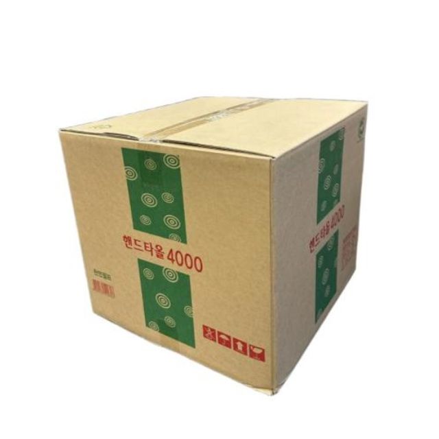 업소용 식당 화장실 대용량 페이퍼 핸드 타올 4000매