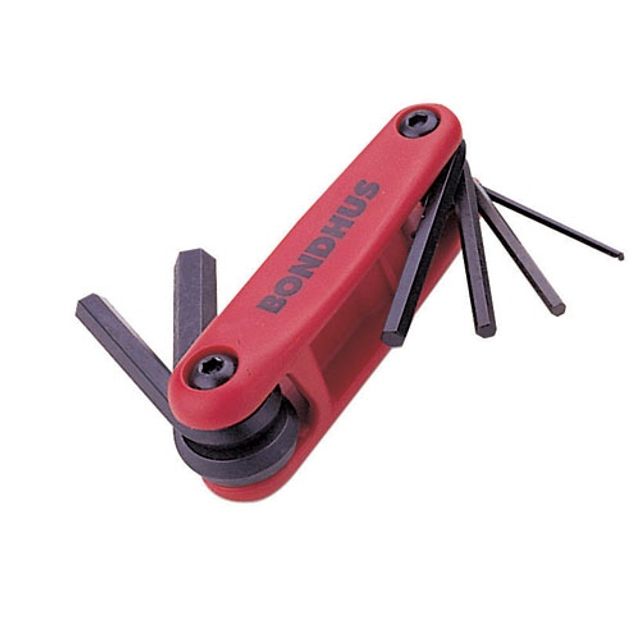 12595 본더스L렌치세트(접식) 1SET 12595(3-10MM)6P