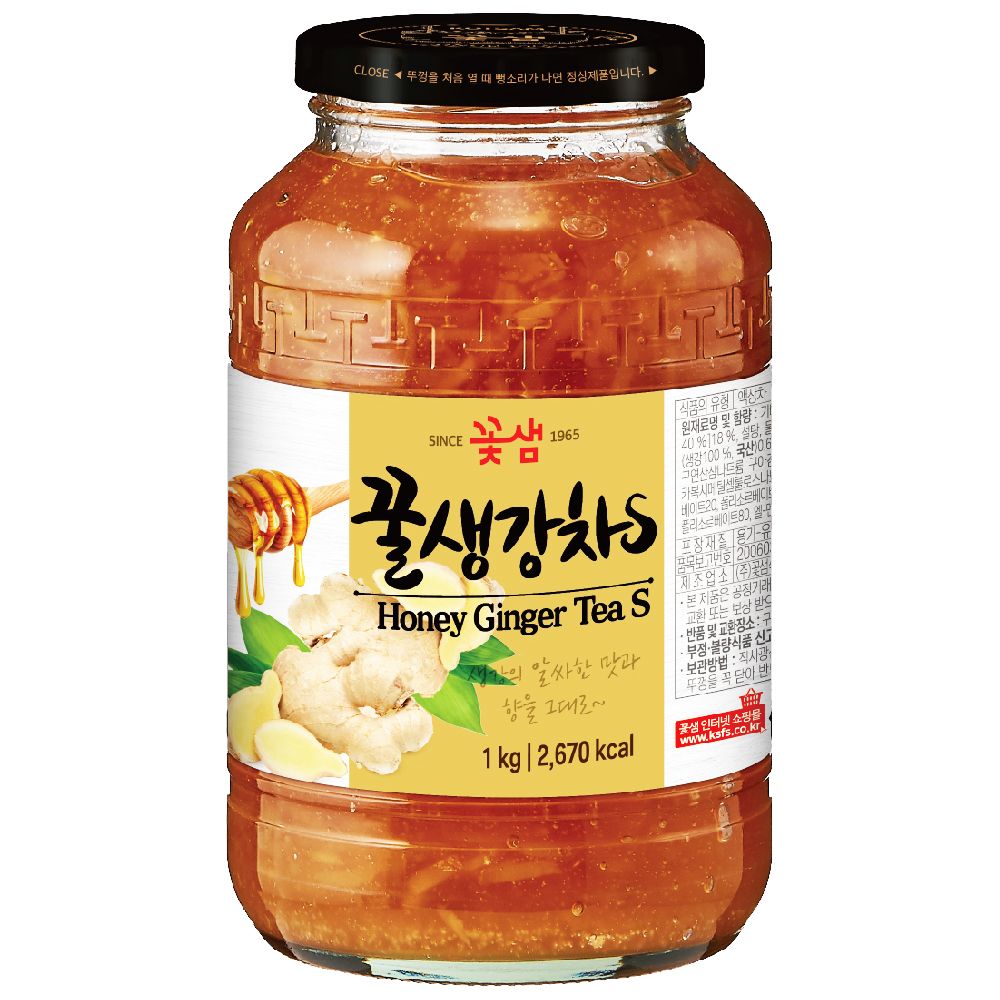꽃샘 매콤하고 알사한 꿀생강차S 1kg