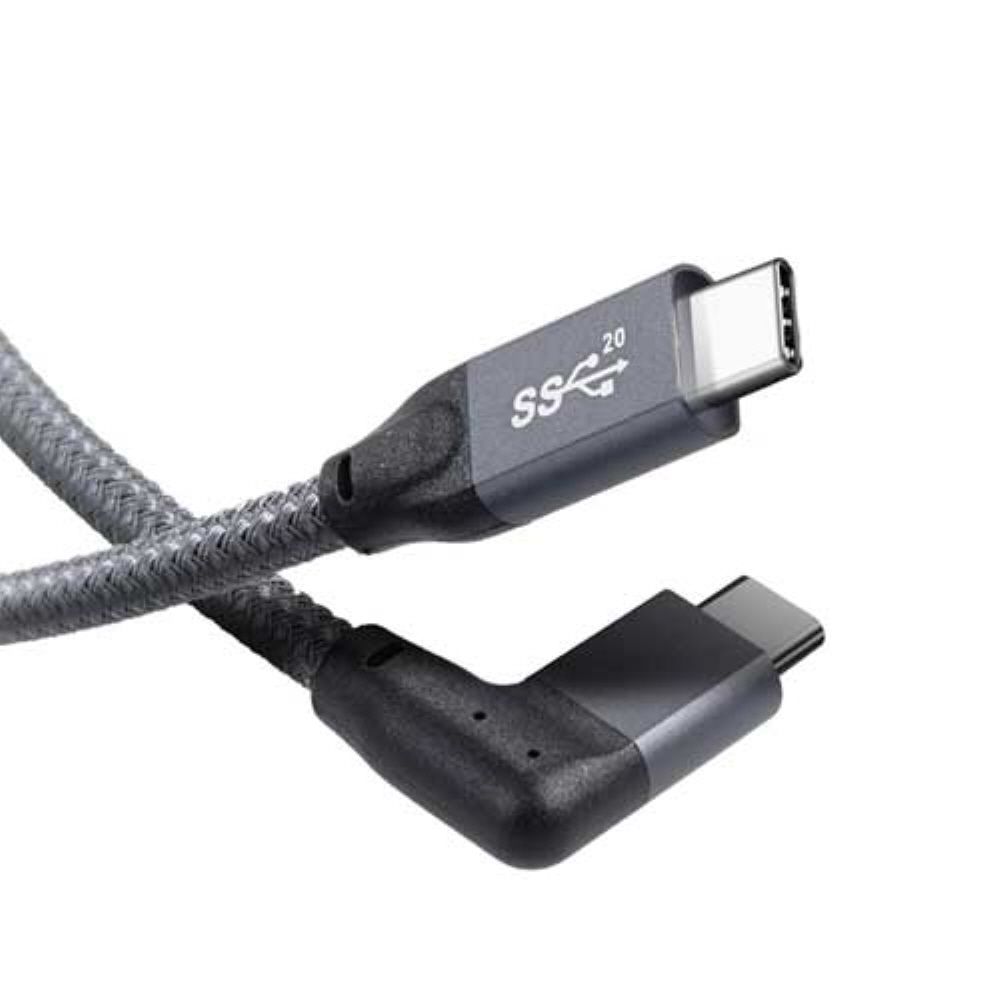 USB 3.2 C to C PD 고속충전 케이블 20Gbps 꺾임