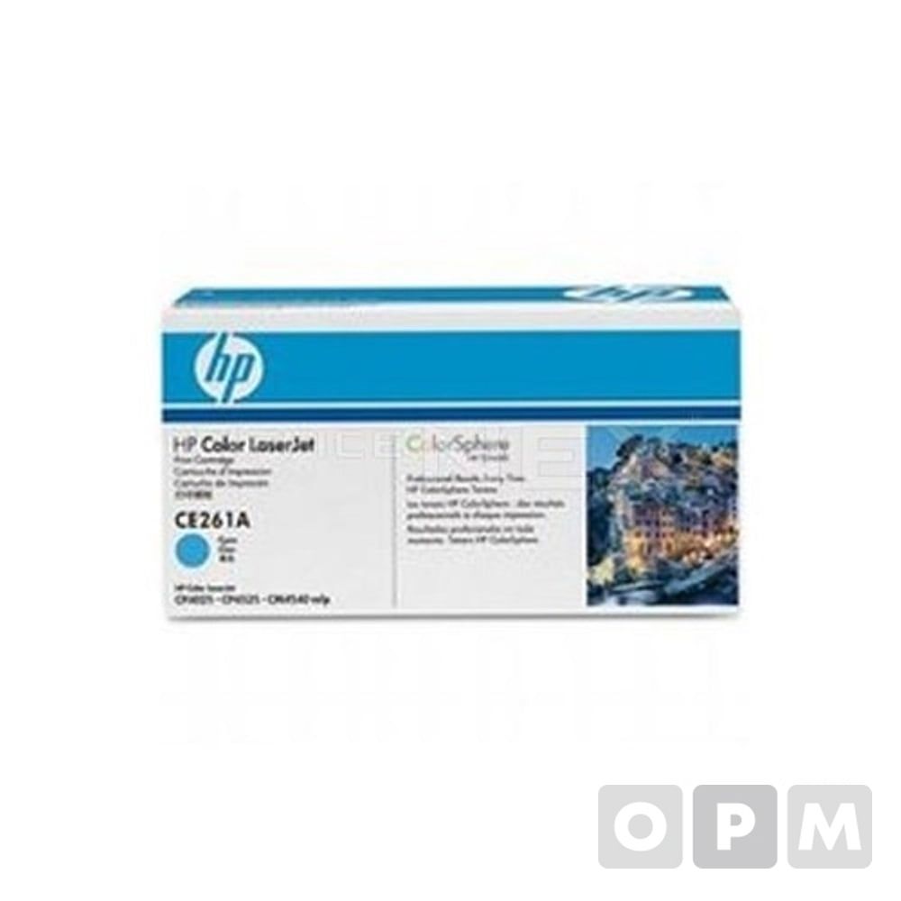 HP 토너 CE261A/청색/11000매/1EA