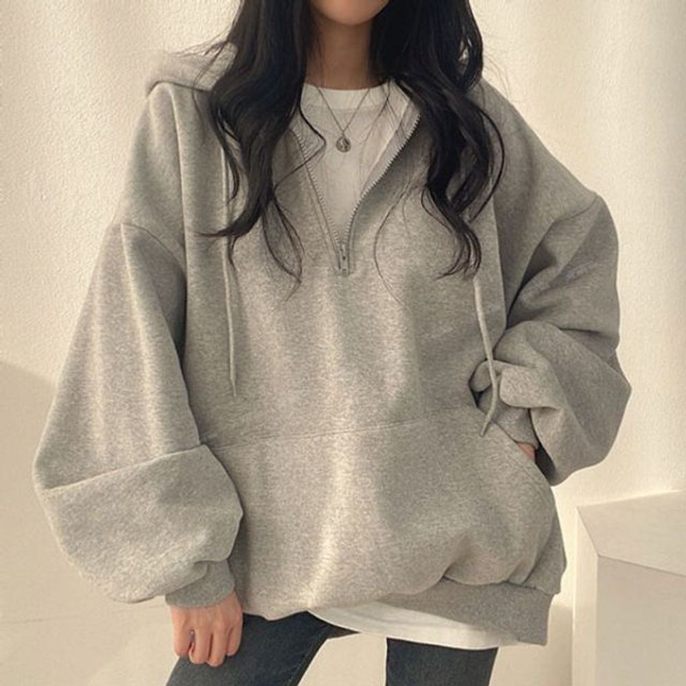 트레이닝상의 데일리옷 편한복장 후드티 무지 1