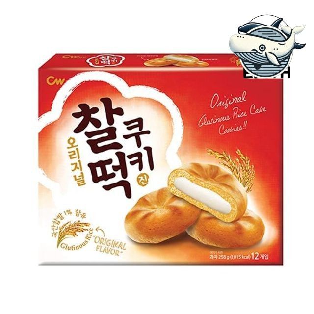 청우 찰떡 쿠키 258g 10개 묶음 정통