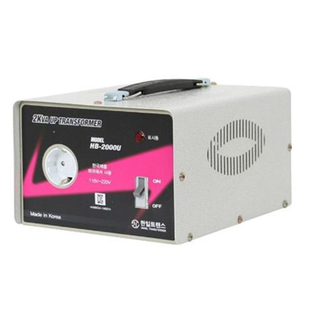 한일변압기가정용트랜스(승압) 1EA 2KVA(링코어)