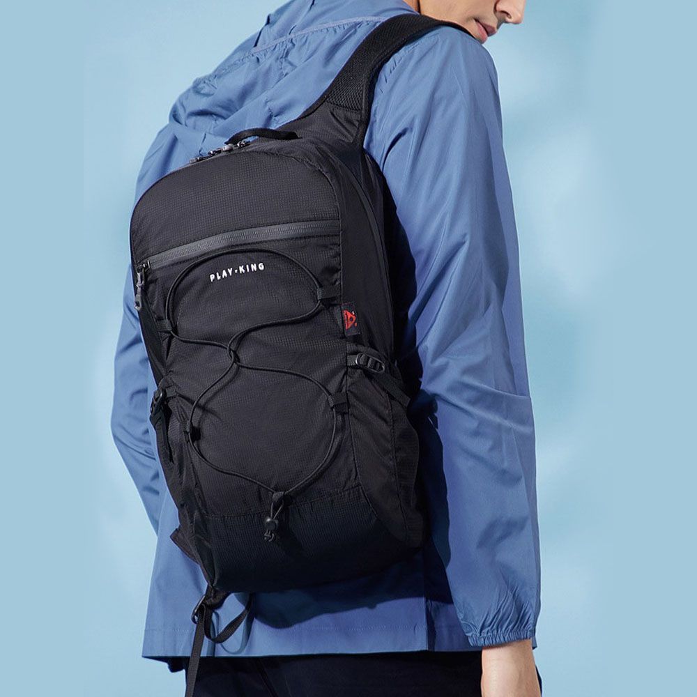 마운틴파크 폴딩 백팩 스포츠 접이식 등산가방 블랙