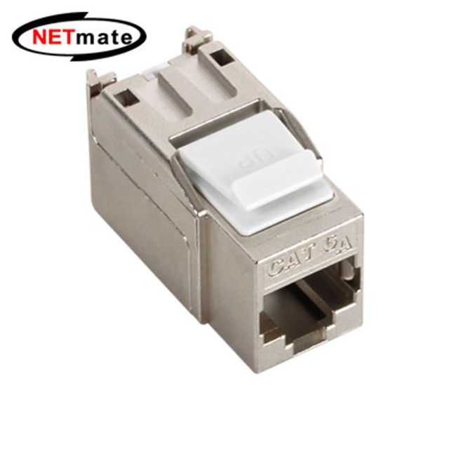 넷메이트 키스톤잭 모듈 랜 케이블 부속 CAT6A STP